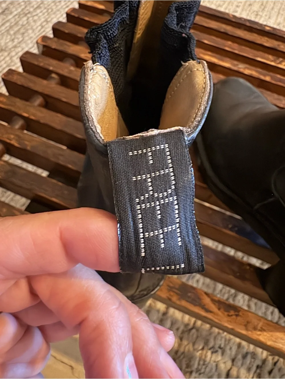 Free Lance Vintage Women’s Black Leather Chelsea Boots Size 39
